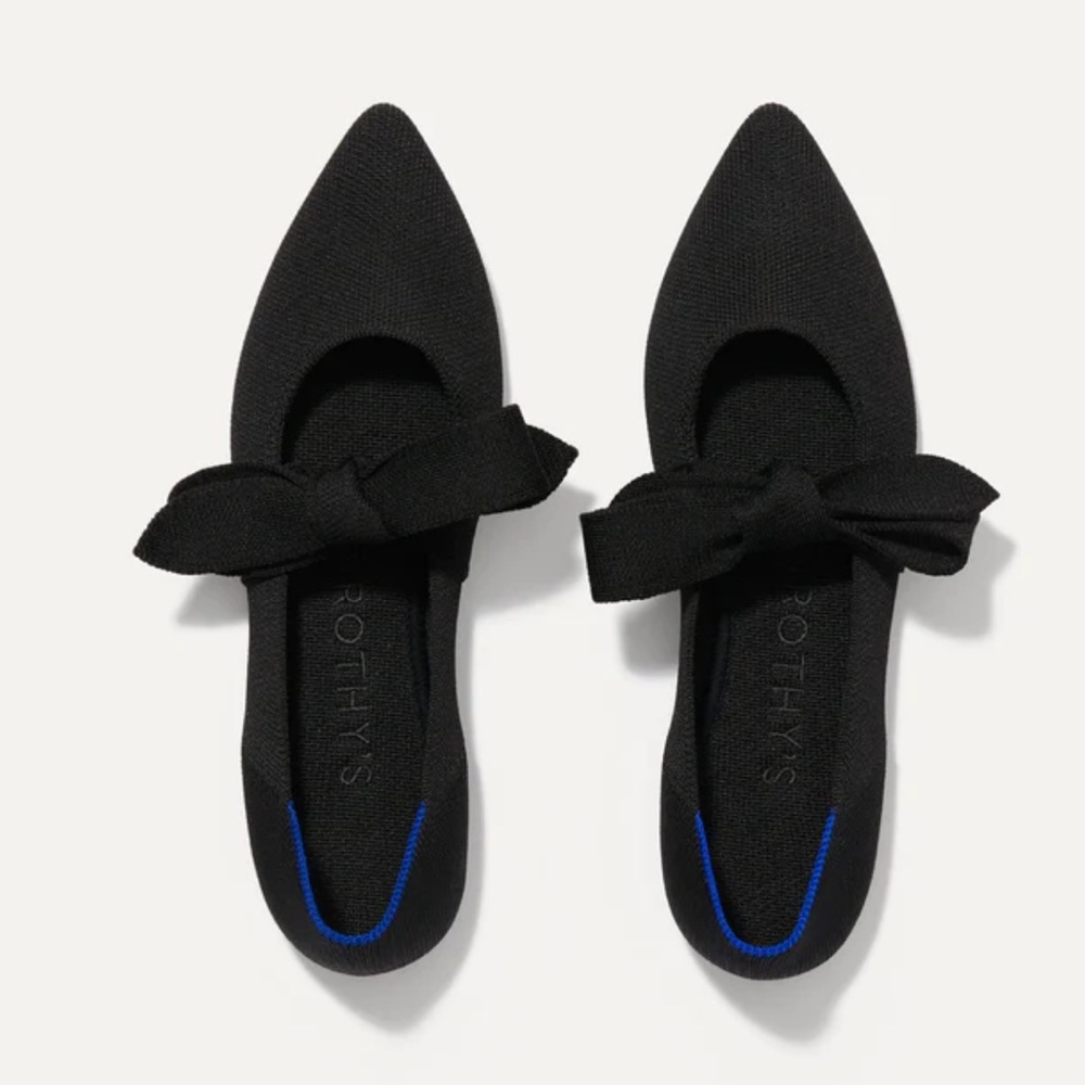 Rothy’s The Mary Jane black flat